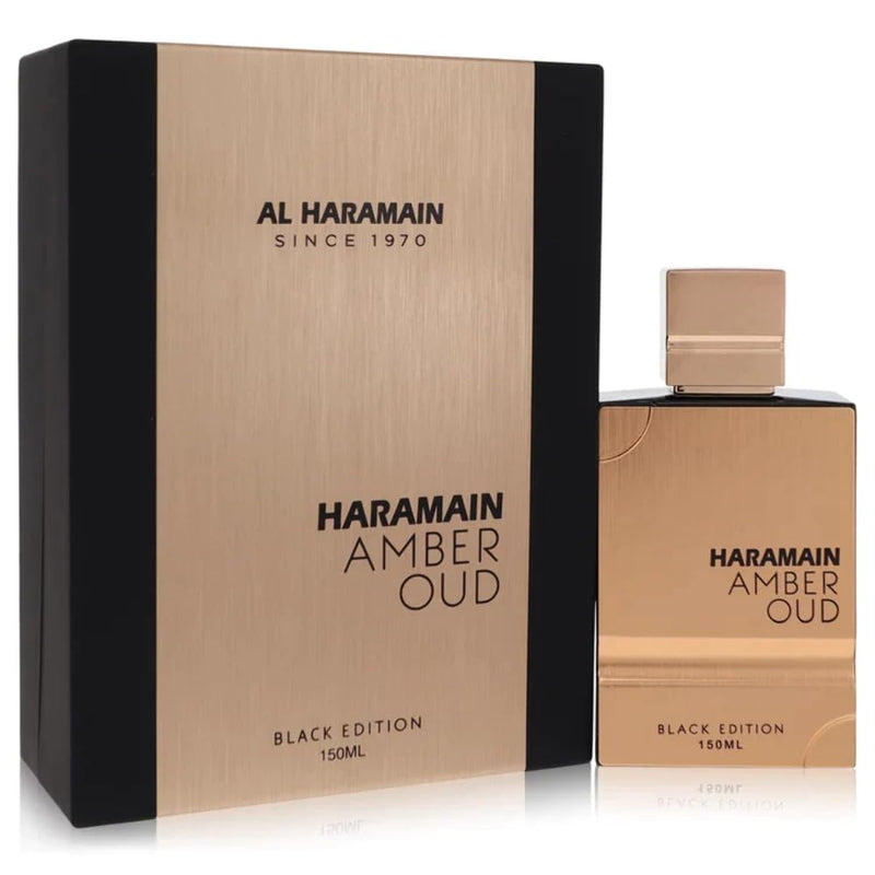 Al Haramain Amber Oud Black Edition Gift Set Eau De Parfum Spray by Al Haramain for Men