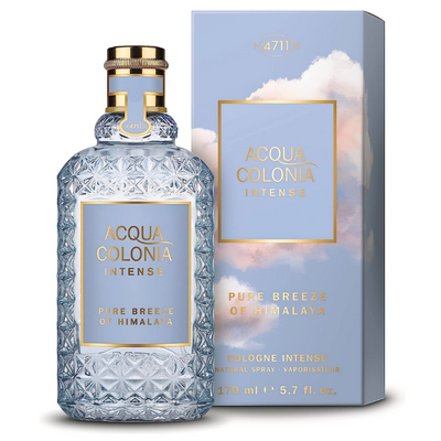 4711 Acqua Colonia Pure Breeze Of Himalaya Eau De Cologne Intense Spray by 4711 - Unisex Fragrance with Fresh and Clean Himalayan Air Essence, Invigorating and Pure Scent, 5.7 oz (170 ml) Bottle