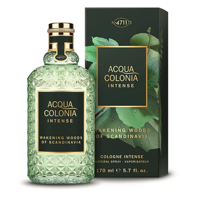4711 Acqua Colonia Wakening Woods Of Scandinavia Eau De Cologne Intense Spray by 4711 - Unisex Fragrance with the Essence of Scandinavian Forests, Fresh and Woody Scent, 5.7 oz (170 ml) Bottle