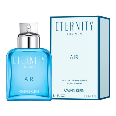 This fragrance has the power of boosting the masculinity within you. Eternity Air For Men is a Fougère men's fragrance by Calvin Klein. It combines lightness and richness for the modern and creative man. It resembles the wind blowing from the sea and provides a refreshing feeling and soft sensuality.  Know this fragrance and fall in love with the scent - a special perfume.