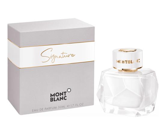 "Montblanc Signature" is a floral fragrance for the contemporary woman who wants to make an unforgettable impression. It opens with glowing, fleshy top notes of clementine. Then, the core brings magnolia, peony, and ylang-ylang.  Know this fragrance and fall in love with the scent - a special perfume.