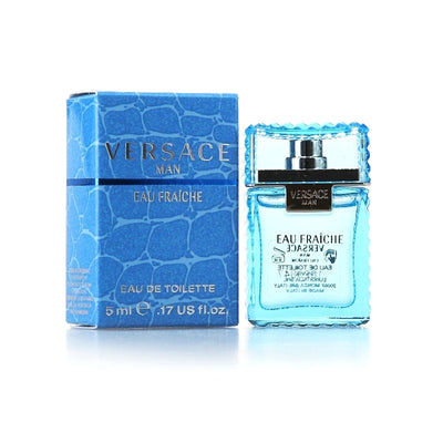 "Versace Man" is a masculine scent that will make you feel cheerful, secure, alluring, and contemporary. Its pure, spicy smell reminisces sunshine, with the delicate touches of different notes making it a grand understatement and a growingly seductive appeal. This is a miniature.  Know this fragrance and fall in love with the scent - a special perfume.