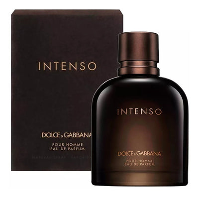 "Dolce & Gabbana Intenso" is a profound, rich, woody masculine fragrance with an extravagant scented combination of deep and charming notes that make this aroma simply irresistible. It's perfect for men who love elegance.  Know this fragrance and fall in love with the scent - a special perfume.