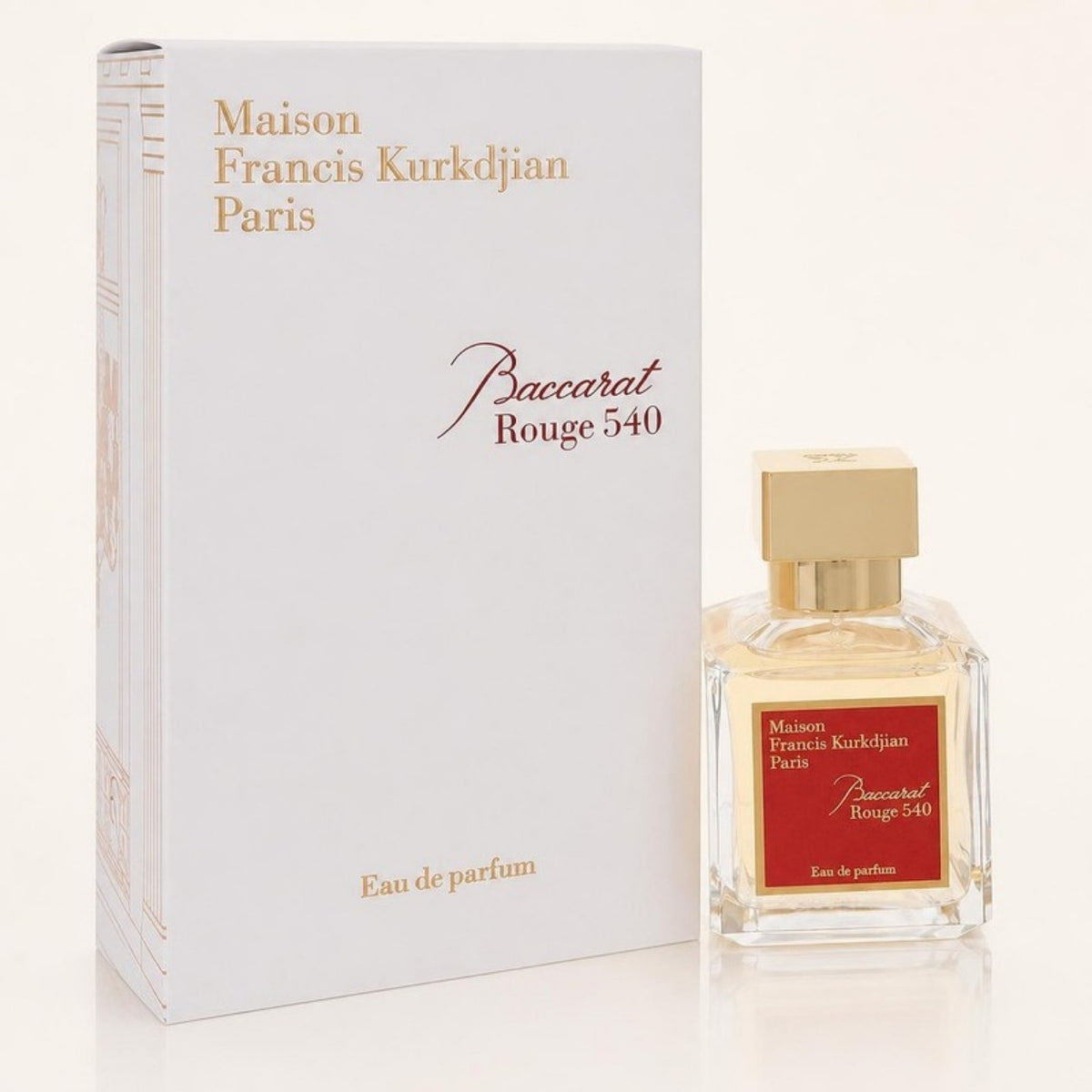 Baccarat Rouge 540 Eau De Parfum By Maison Francis Kurkdjian – with box