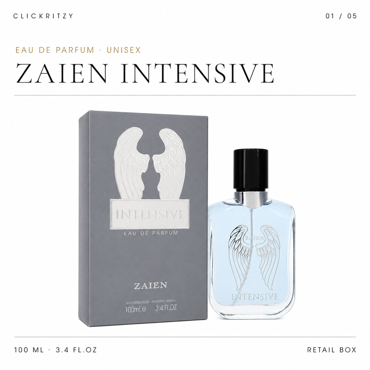 Zaien Intensive Eau De Parfum (Unisex) By Zaien