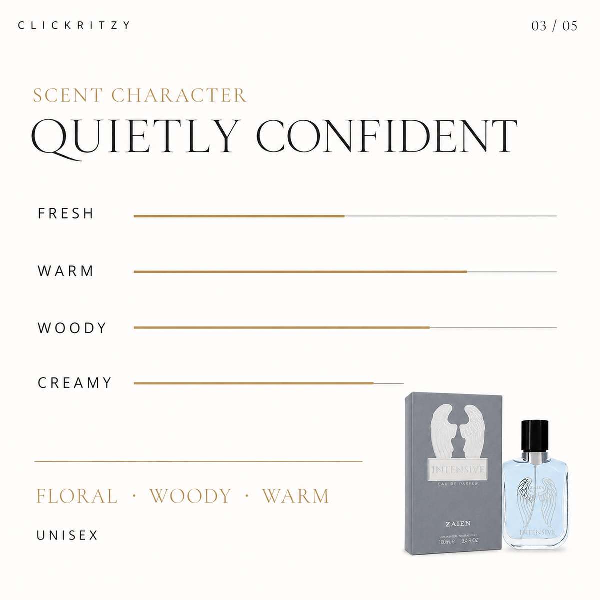 Zaien Intensive Eau De Parfum (Unisex) By Zaien