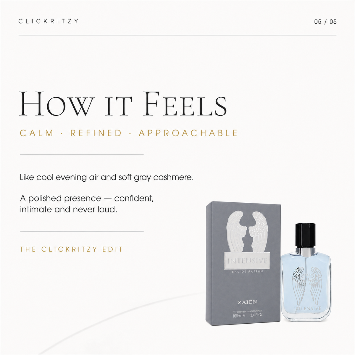 Zaien Intensive Eau De Parfum (Unisex) By Zaien