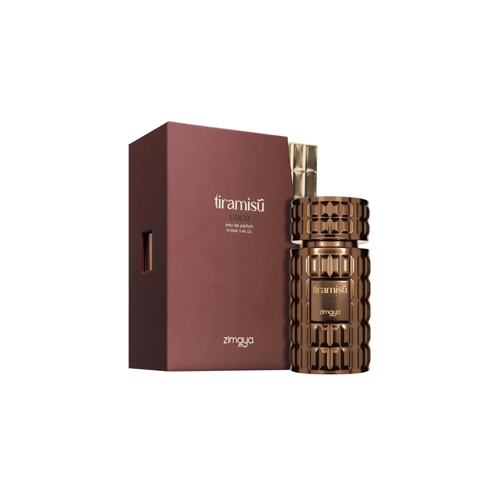 Afnan Zimaya Tiramisu Coco Eau De Parfum Spray (Unisex) by Afnan | Sweet Gourmand Luxury
