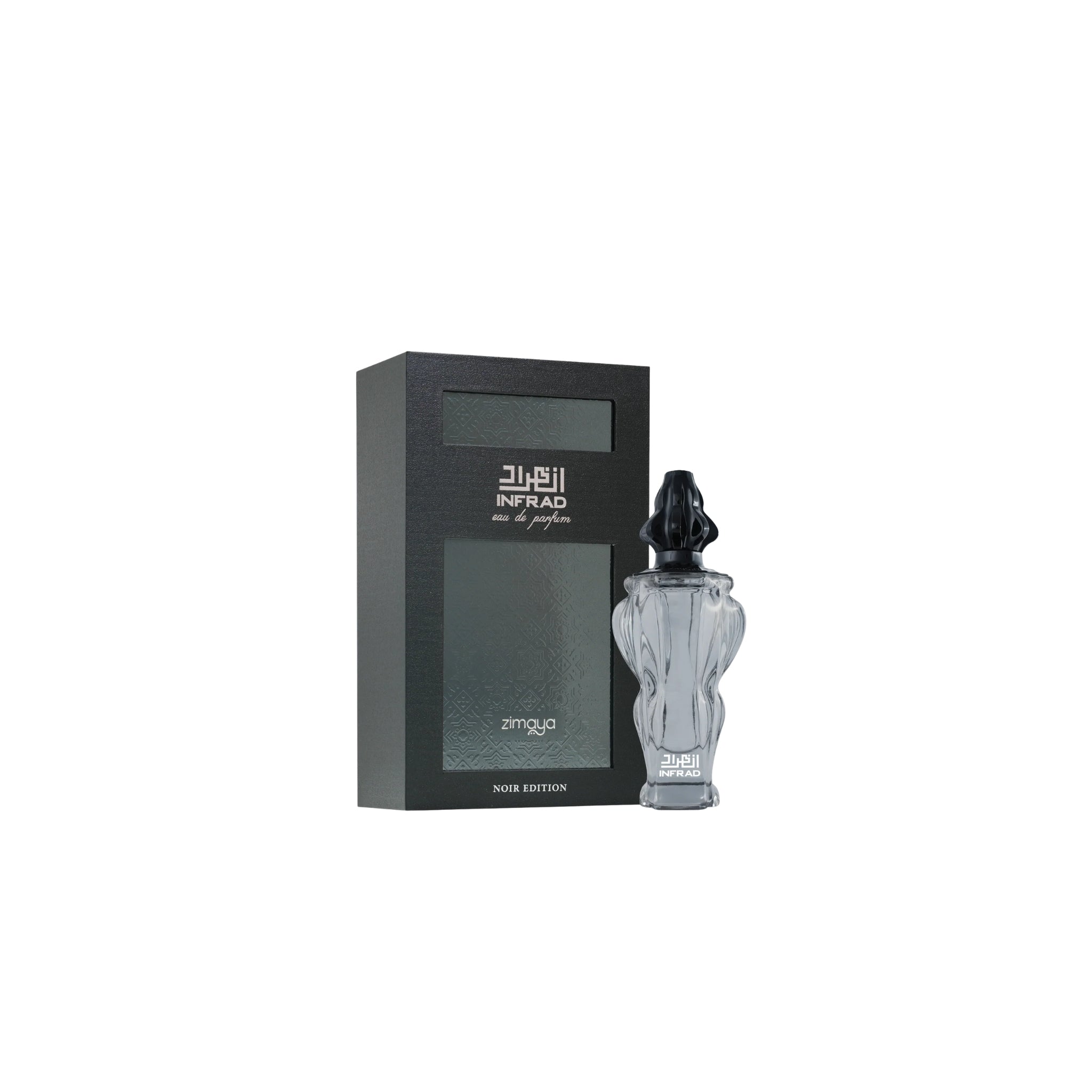 Afnan Zimaya Infrad Noir Eau De Parfum Spray by Afnan | Dark Oriental Woody Unisex Perfume