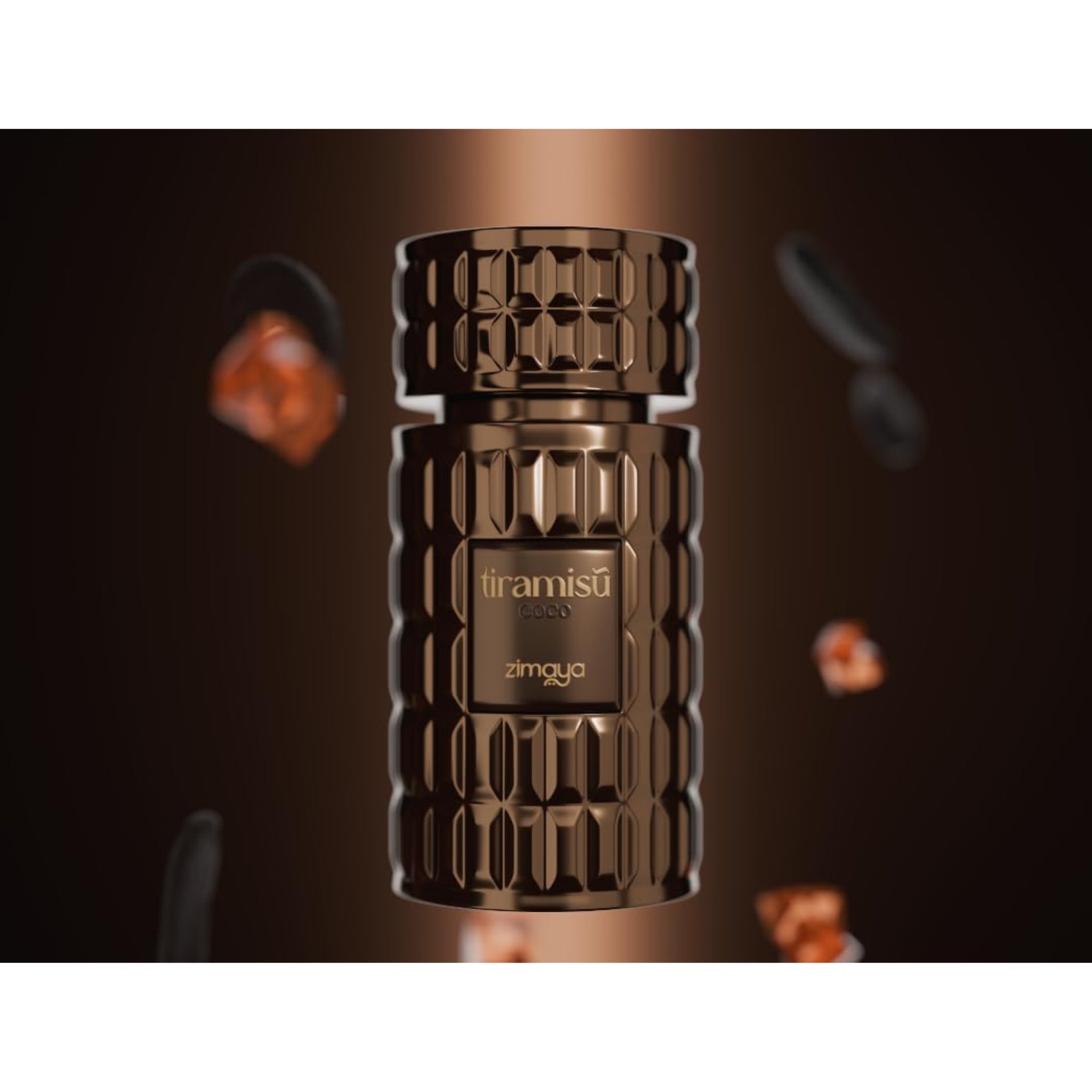 Afnan Zimaya Tiramisu Coco Eau De Parfum Spray (Unisex) by Afnan | Sweet Gourmand Luxury