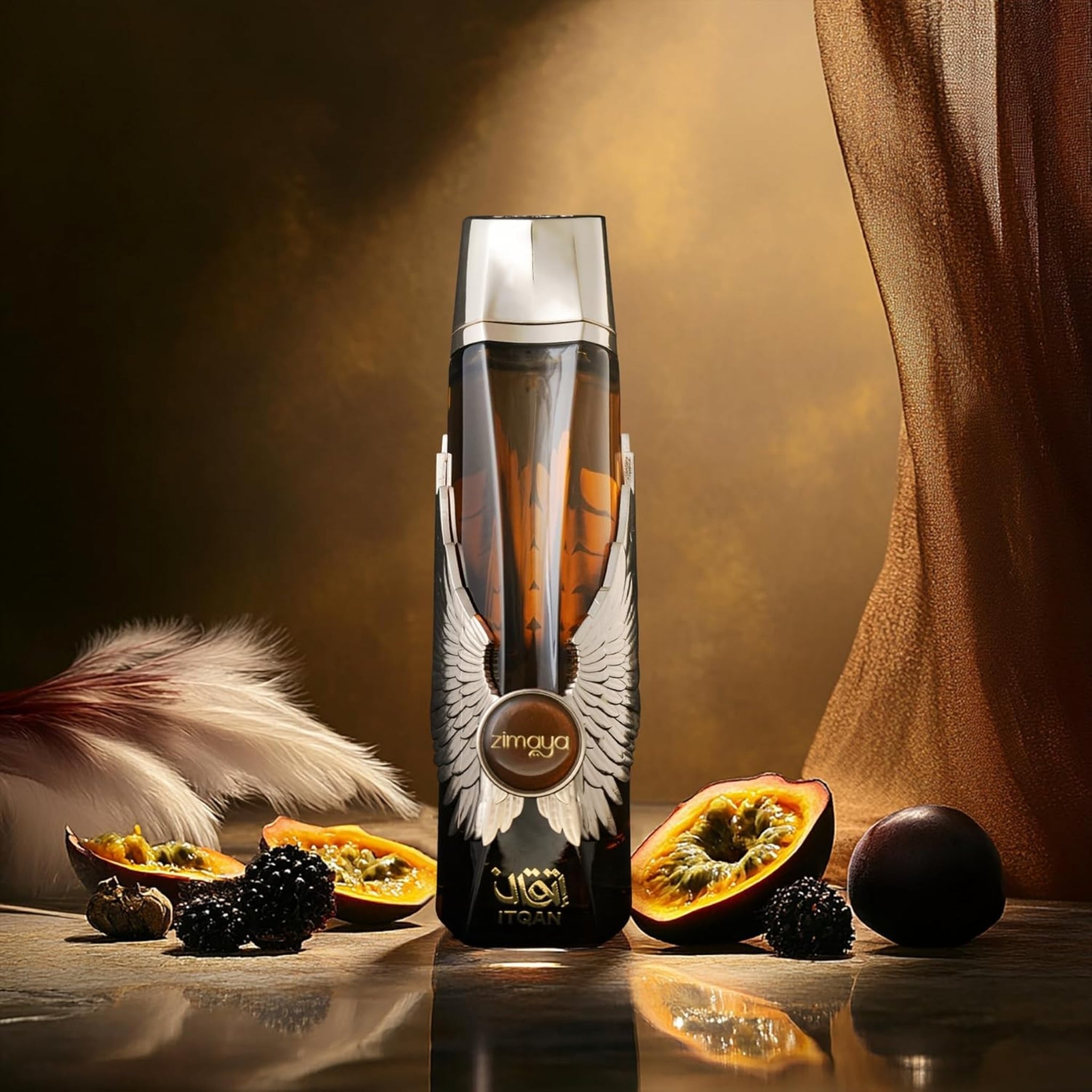 Afnan Zimaya Itqan Gold Eau De Parfum Spray (Unisex) by Afnan | Oriental Woody Luxury