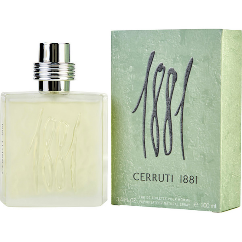 1881 Eau De Toilette Spray by Nino Cerruti - Classic Men's Fragrance with a Harmonious Blend of Woody and Spicy Notes, Elegant Glass Bottle