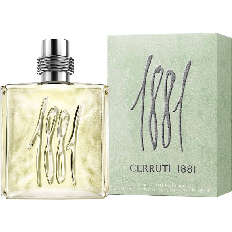 1881 Eau De Toilette Spray by Nino Cerruti - Classic Men's Fragrance with a Harmonious Blend of Woody and Spicy Notes, Elegant Glass Bottle