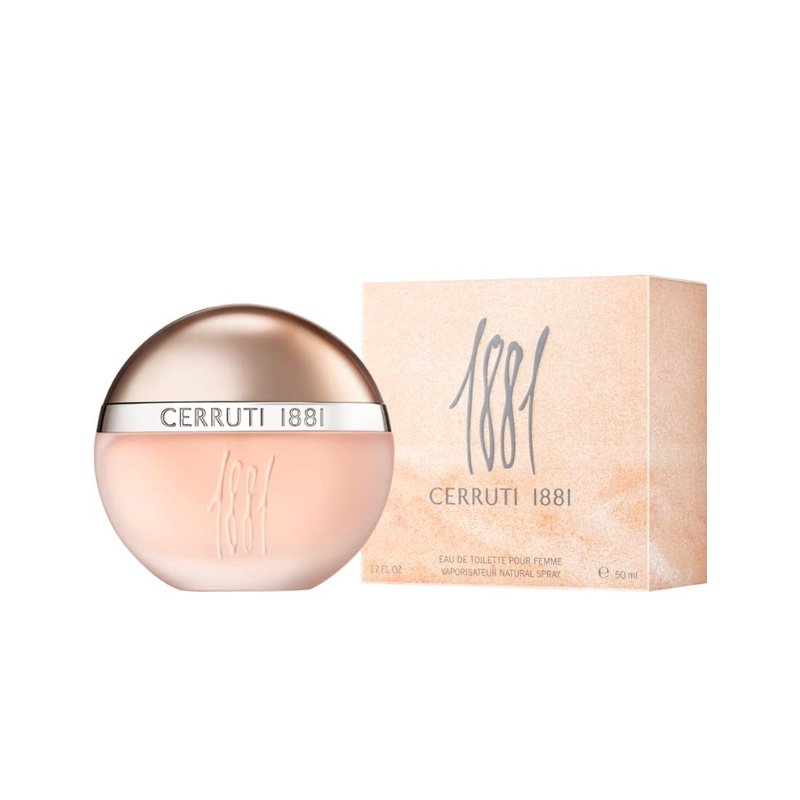 1881 Eau De Toilette Spray by Nino Cerruti for Women - Elegant Feminine Fragrance with Floral and Woody Notes, Sophisticated Glass Bottle Design
