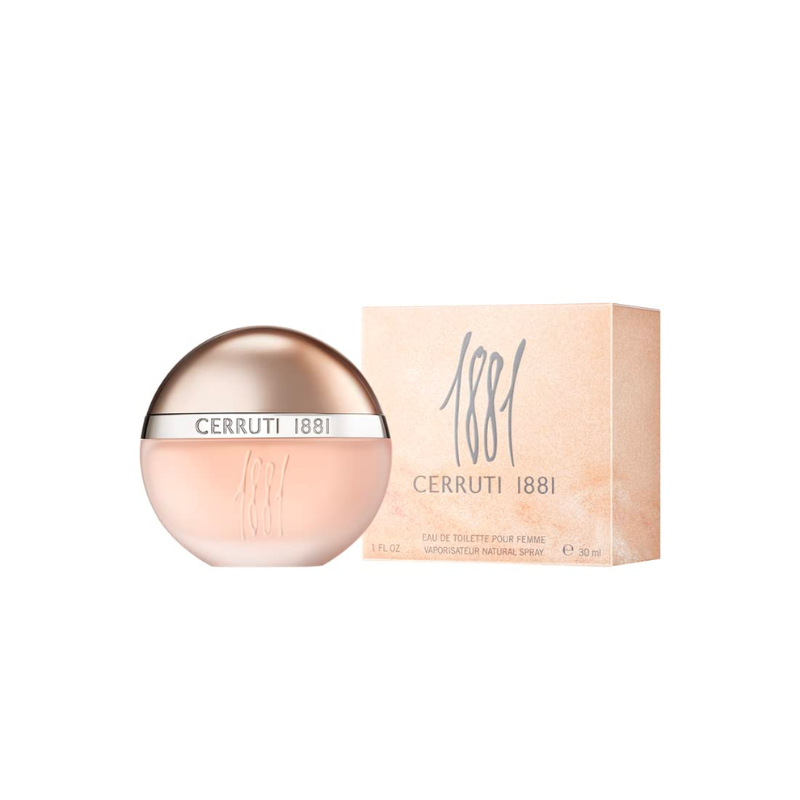 1881 Eau De Toilette Spray by Nino Cerruti for Women - Elegant Feminine Fragrance with Floral and Woody Notes, Sophisticated Glass Bottle Design