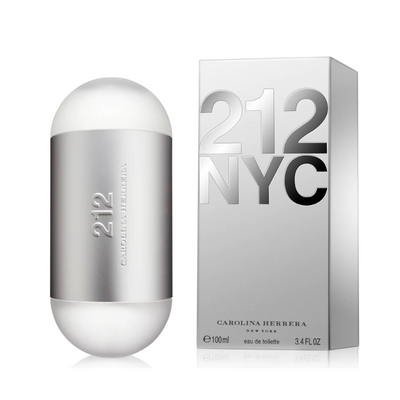 212 Eau De Toilette Spray for Women (New Packaging) - Chic and Vibrant Fragrance with Floral, Musk, and Soft Woodsy Notes, Stylish and Modern Bottle Design