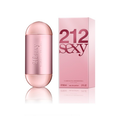 212 Sexy Eau De Parfum by Carolina Herrera for Women - Alluring and Feminine Fragrance with Warm Floral Notes, Pink Pepper, and Soft Vanilla, Elegant Pink Bottle