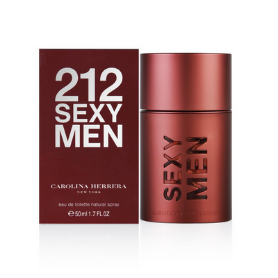 212 Sexy Eau De Parfum by Carolina Herrera for Women - Alluring and Feminine Fragrance with Warm Floral Notes, Pink Pepper, and Soft Vanilla, Elegant Pink Bottle, 50 ml