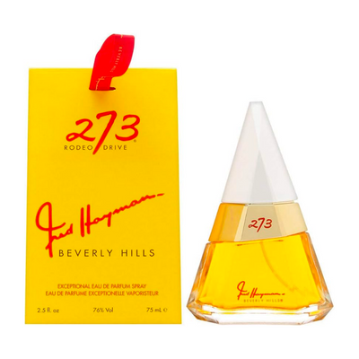 273 Eau De Parfum by Fred Hayman for Women - Elegant and Timeless Feminine Fragrance with Floral, Fruity, and Woody Notes, Chic and Stylish Bottle Design, 75 ml