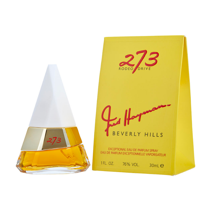 273 Eau De Parfum by Fred Hayman for Women - Elegant and Timeless Feminine Fragrance with Floral, Fruity, and Woody Notes, Chic and Stylish Bottle Design, 30 ml