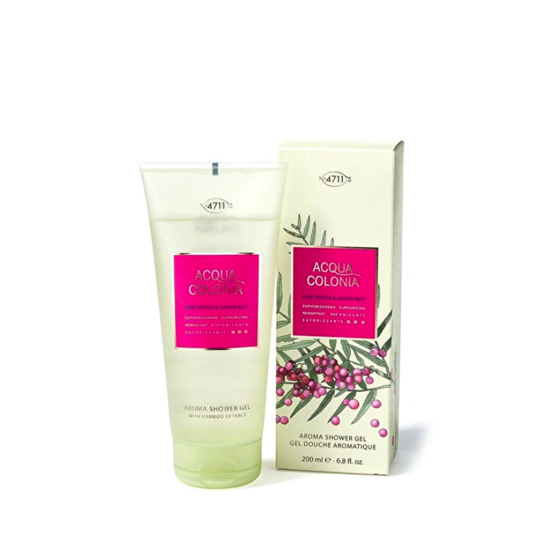 4711 Acqua Colonia Pink Pepper & Grapefruit Shower Gel By 4711 – 6.8 oz Shower Gel