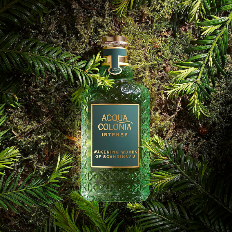 4711 Acqua Colonia Wakening Woods Of Scandinavia Eau De Cologne Intense Spray by 4711 - Unisex Fragrance with the Essence of Scandinavian Forests, Fresh and Woody Scent