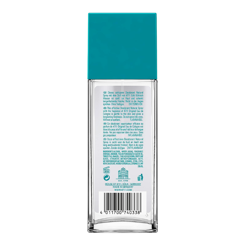 4711 Deodorant Spray (Unisex) By 4711