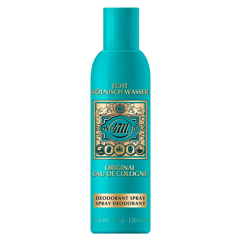 4711 Deodorant Spray by 4711 - Unisex Long-Lasting Deodorant with a Refreshing Citrus and Herbal Scent, Effective Odor Protection, 5.1 oz (150 ml) Bottle