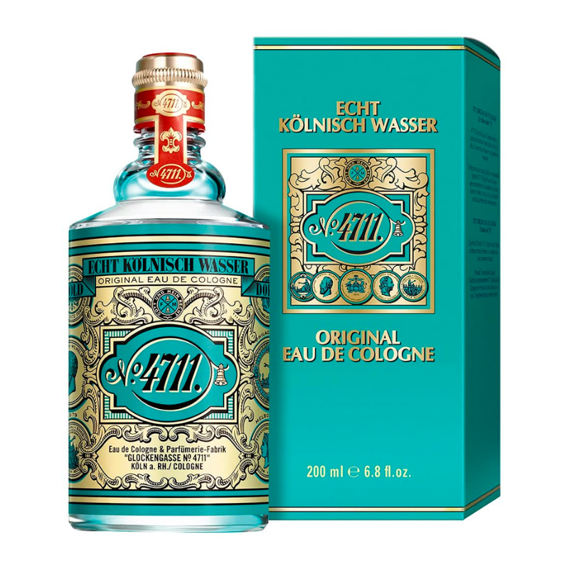 4711 Eau De Cologne by 4711 - Traditional Unisex Fragrance with a Harmonious Blend of Citrus, Floral, and Herbaceous Notes, Light and Refreshing Scent, Iconic Bottle Design, 6.8 oz (200 ml)