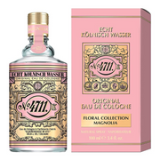 4711 Floral Collection Magnolia Eau De Cologne Spray by 4711 - Unisex Fragrance with Delicate Magnolia Essence, Blended with Fresh Floral Notes, Light and Uplifting Scent, 3.4 oz (100 ml) Bottle