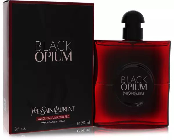 Black Opium Over Red Eau De Parfum Spray by Yves Saint Laurent