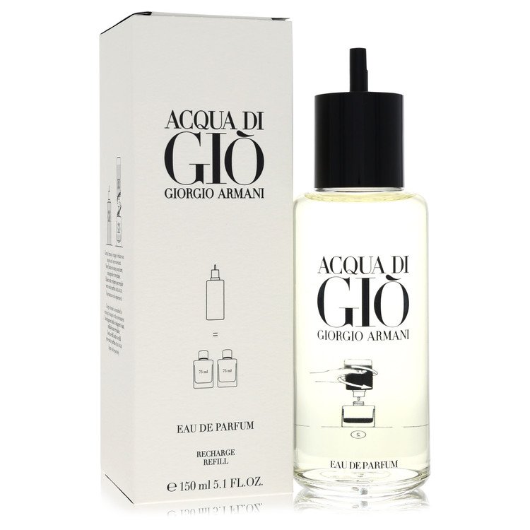 Acqua Di Gio Perfume & Body Collection By Giorgio Armani – 5.1 oz Eau De Parfum Refill