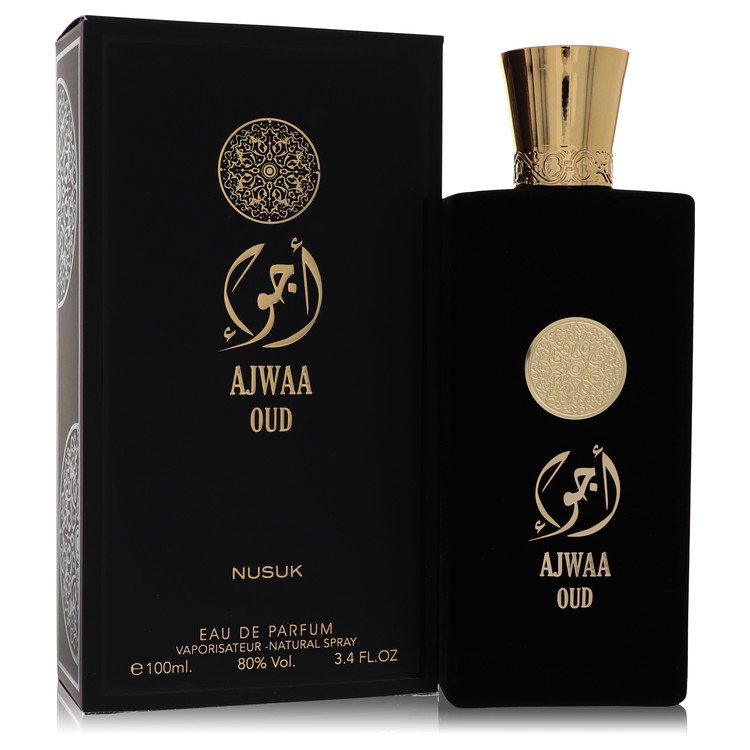 Ajwaa Oud Eau De Parfum (Unisex) By Rihanah – 3.4 oz Eau De Parfum Spray (Unisex unboxed)