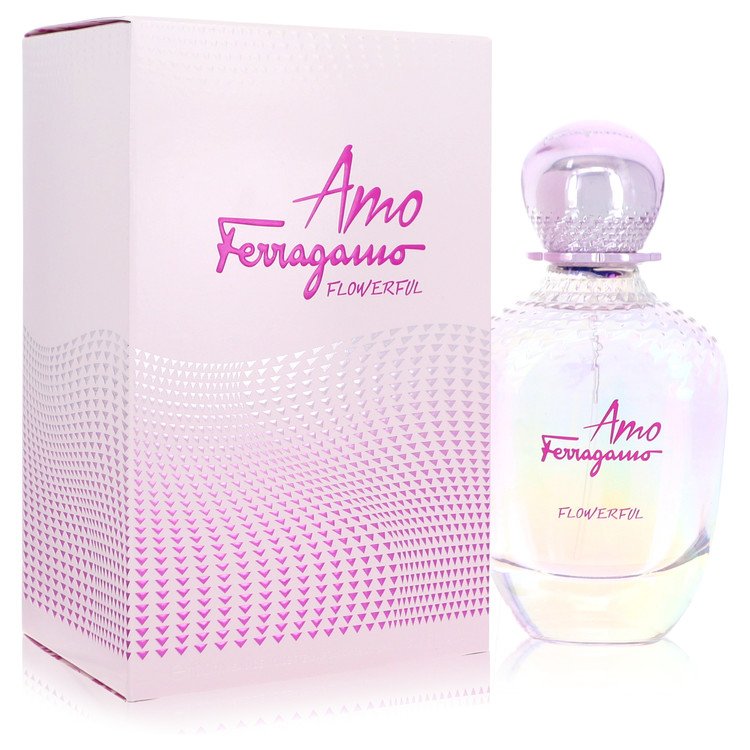 Amo Flowerful Eau De Toilette Spray By Salvatore Ferragamo – 3.4 oz Eau De Toilette Spray (Tester)