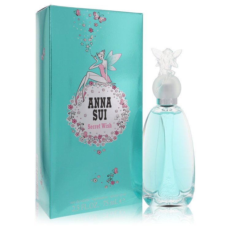 Secret Wish Eau De Toilette Spray by Anna Sui – 1 oz Eau De Toilette Spray