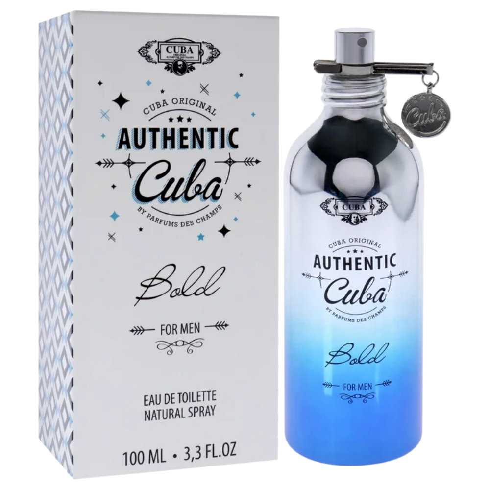 Cuba Authentic Bold Eau De Toilette Spray by Fragluxe