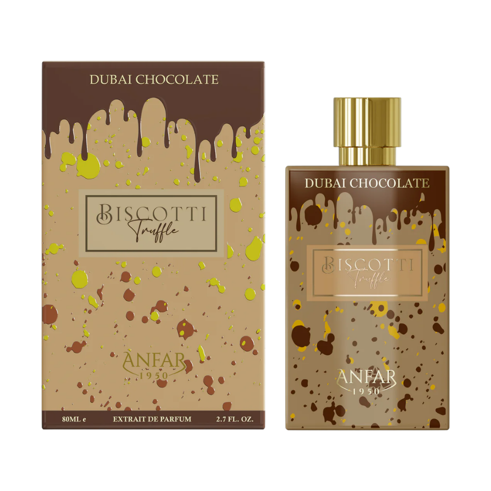 Anfar Biscotti Truffle Dubai Chocolate Extrait De Parfum Spray by Anfar