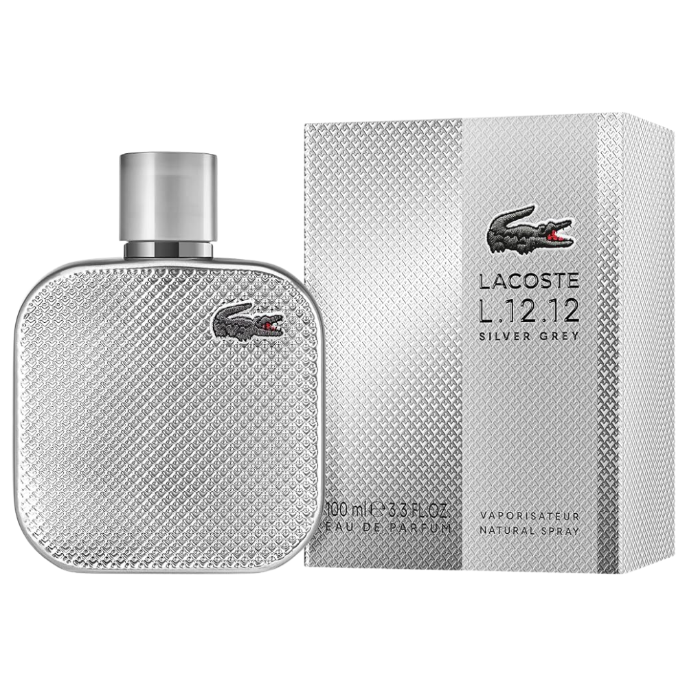 Lacoste Eau De Lacoste L.12.12 Silver Grey Eau De Parfum Spray by Lacoste