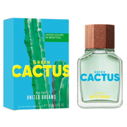United Dreams Green Cactus Eau De Toilette Spray by Benetton