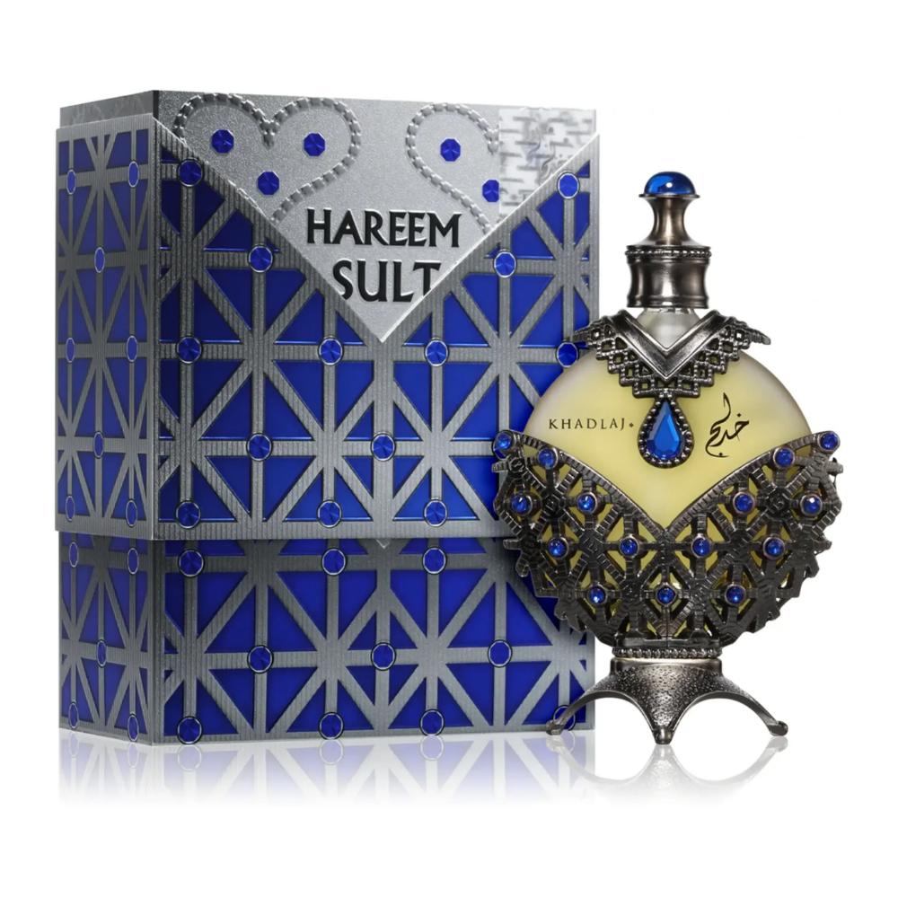 Khadlaj Hareem Al Sultan Blue Concentrated Perfume OIl (Unisex) by Khadlaj