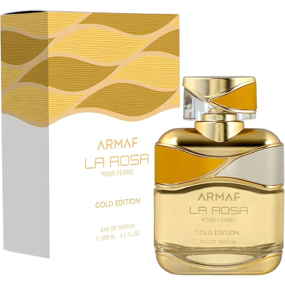 Armaf La Rosa Gold Edition Eau De Parfum Spray by Armaf