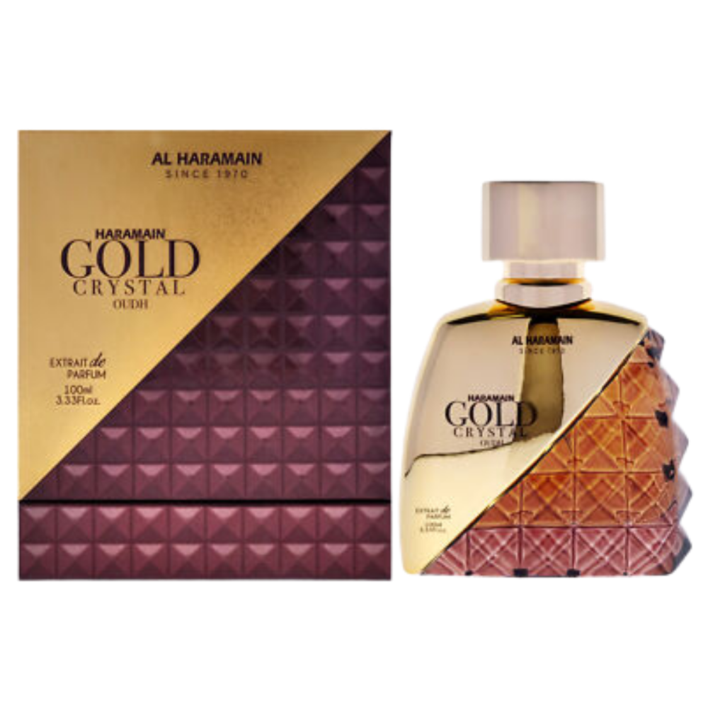 Al Haramain Gold Crystal Oudh Extrait De Parfum Spray by Al Haramain