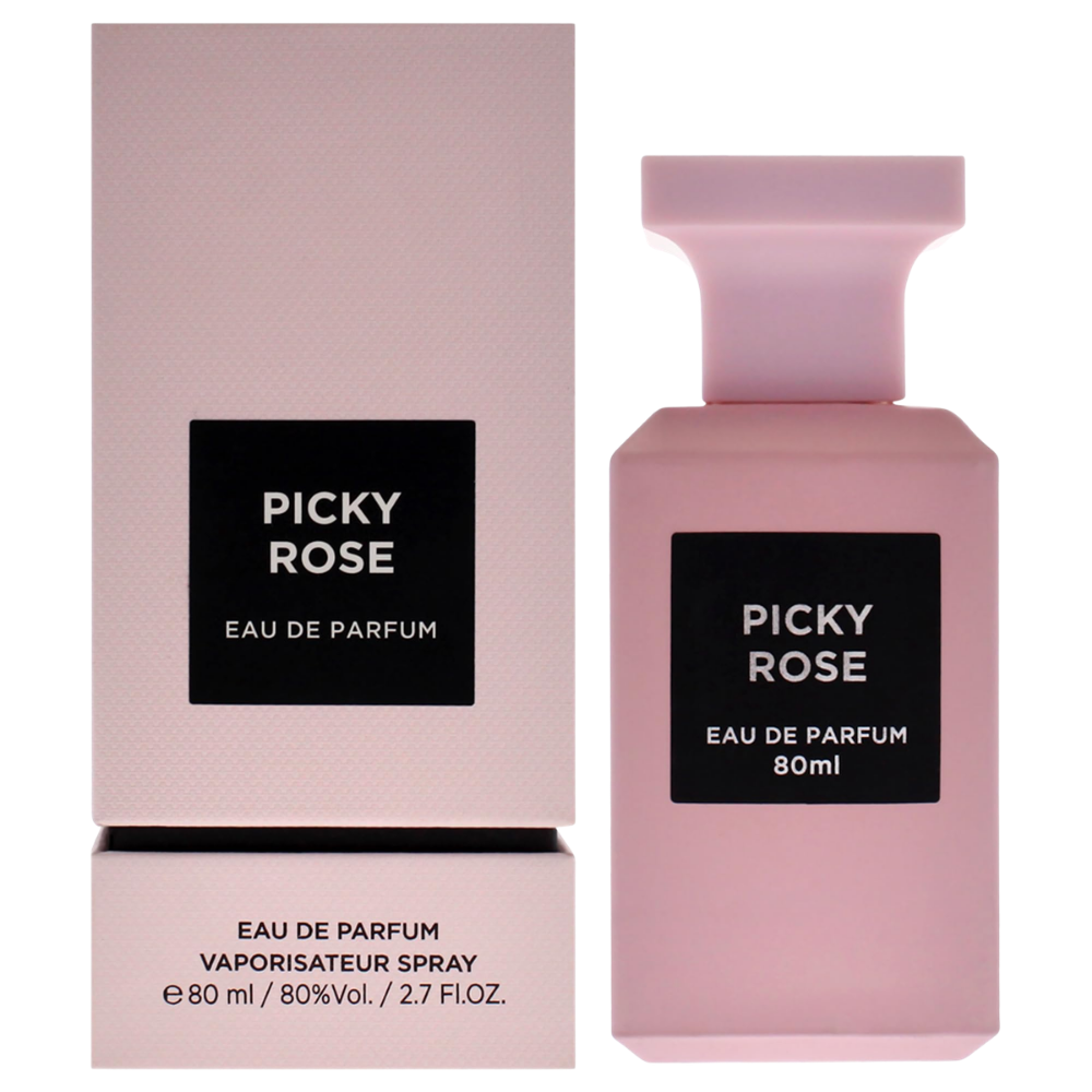 Fragrance World Picky Rose Eau De Parfum Spray by Fragrance World