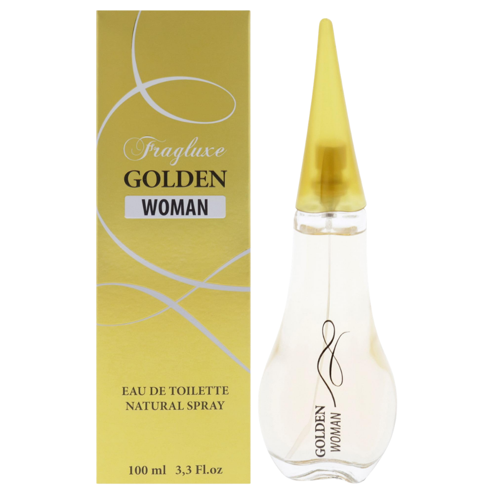 Fragluxe Golden Woman Eau De Toilette Spray by Fragluxe
