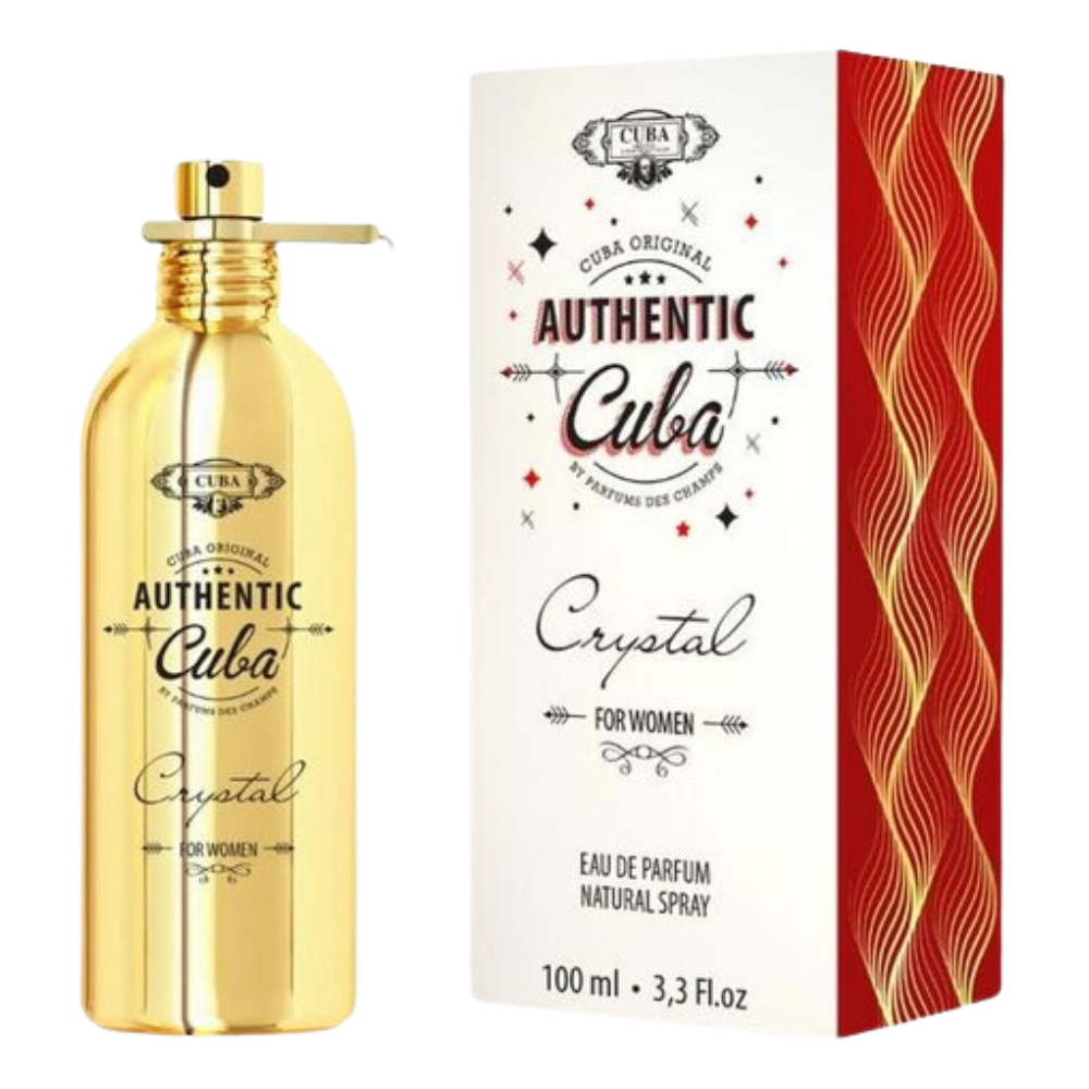Cuba Authentic Crystal Eau De Parfum Spray by Fragluxe