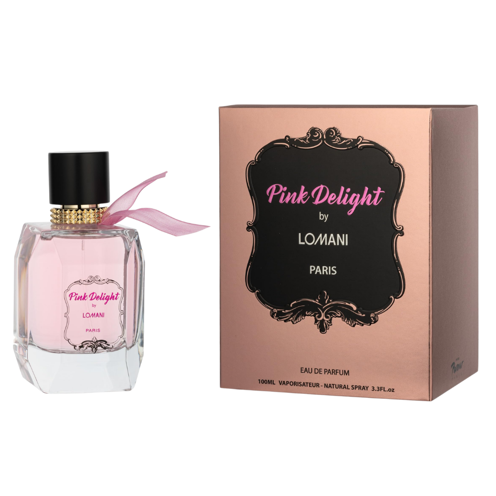 Lomani Pink Delight Eau De Parfum Spray by Lomani