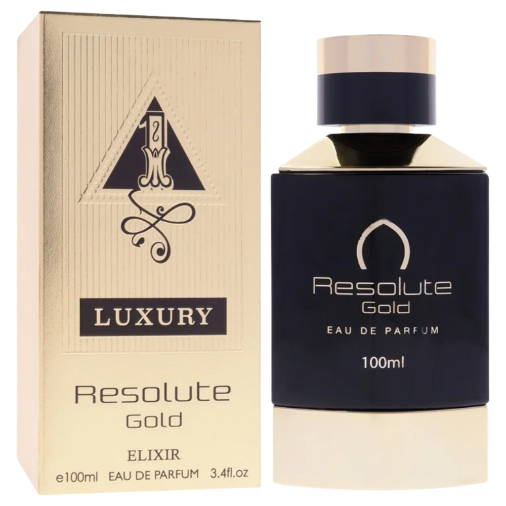 Khalis Resolute Gold Elixir Luxury Collection Eau De Parfum Spray by Khalis