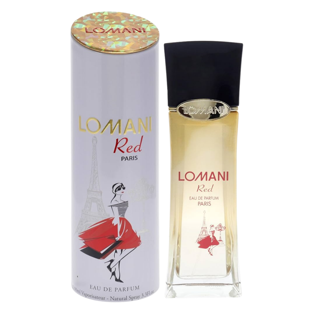 Lomani Red Eau De Parfum Spray by Lomani