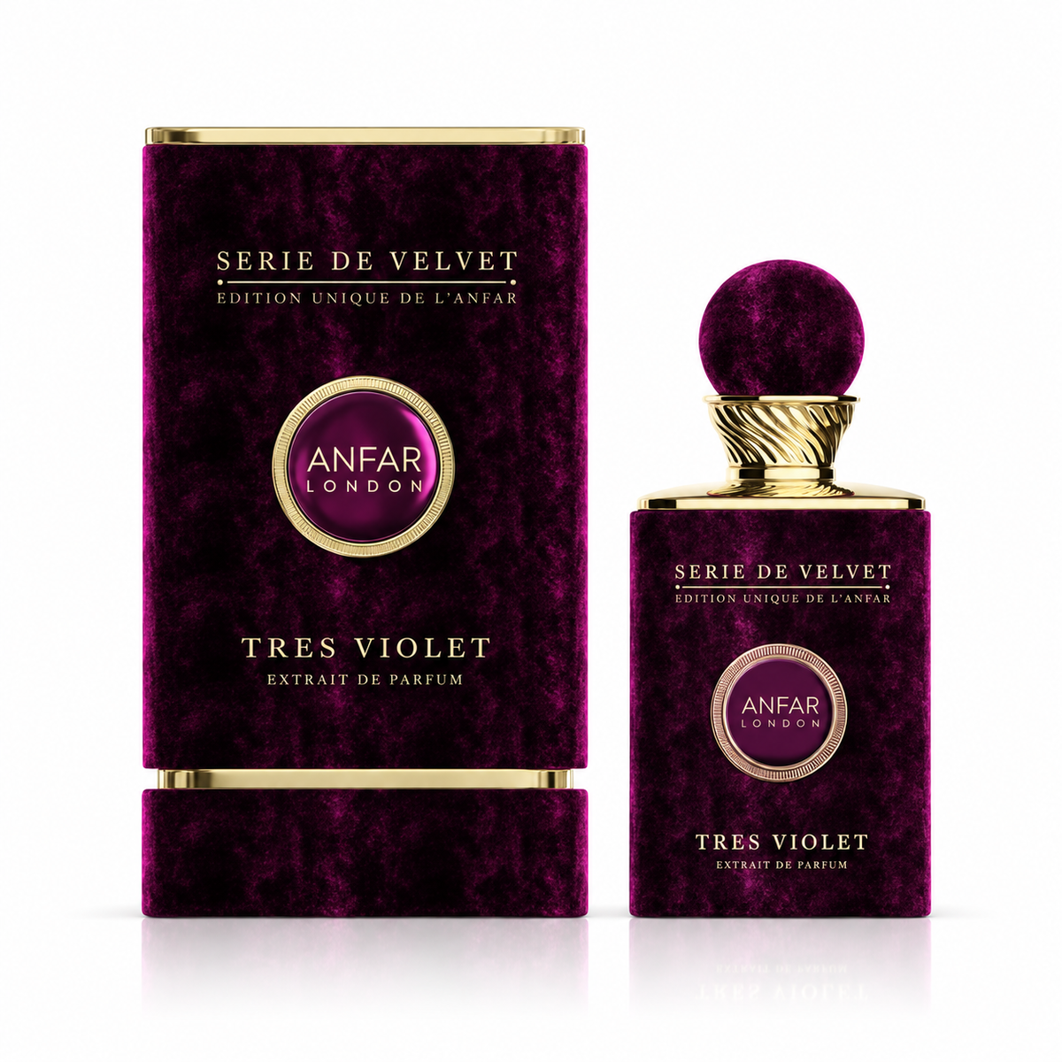 Anfar London Tres Violet Extrait De Parfum Spray by Anfar
