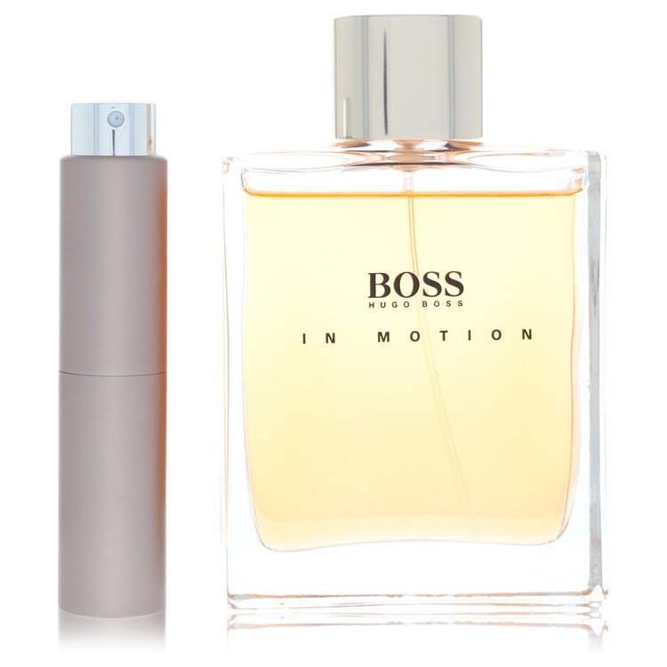 Boss In Motion Eau De Toilette Spray by Hugo Boss – 0.27 oz Travel Spray